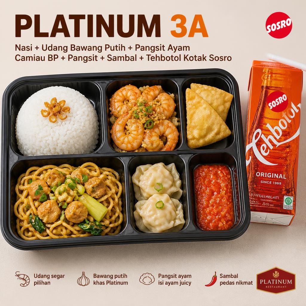 Platinum 3A Teabotol Sosro Kotak Ta Wan